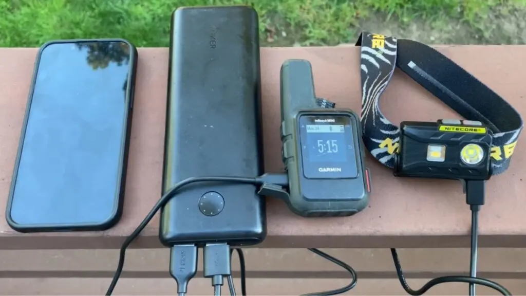 rechargeable-headlamp-phone-GPS-powerbank - rechargeable headlamp phone GPS powerbank - Best Backpacking Gear